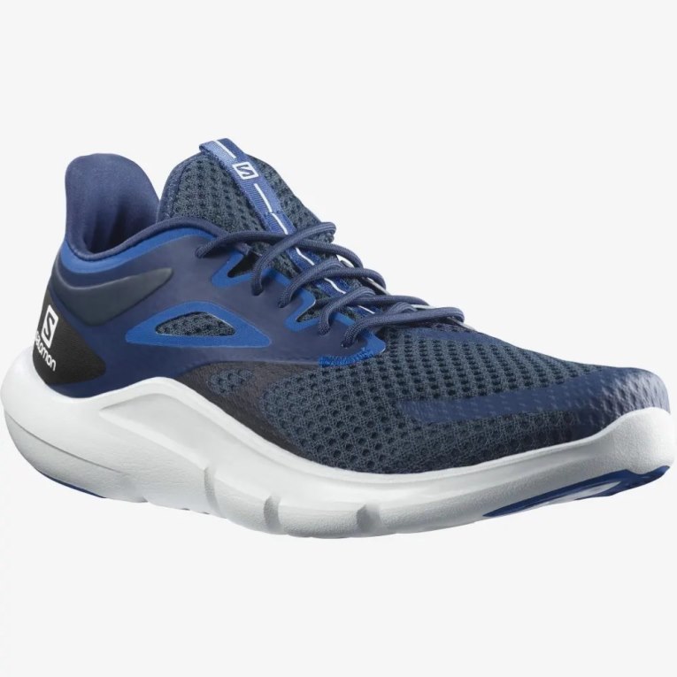 Navy Salomon Predict Mod Men's Running Shoes | PH 64915O